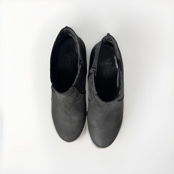 Dansko Maria Black Nubuck Boots EU 38 - Picture 6 of 10